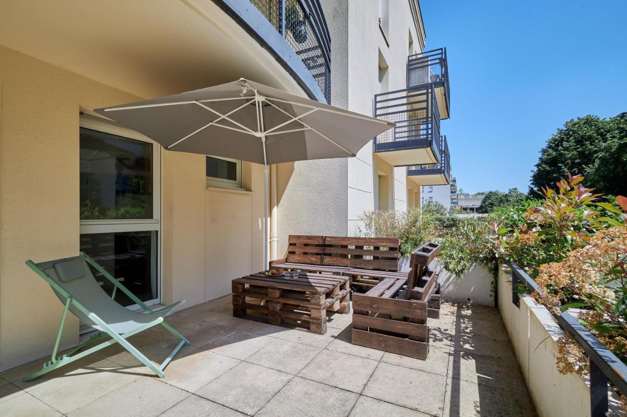 Le Colonel - Terrasse Parking Gratuit Apartment Reims Luaran gambar